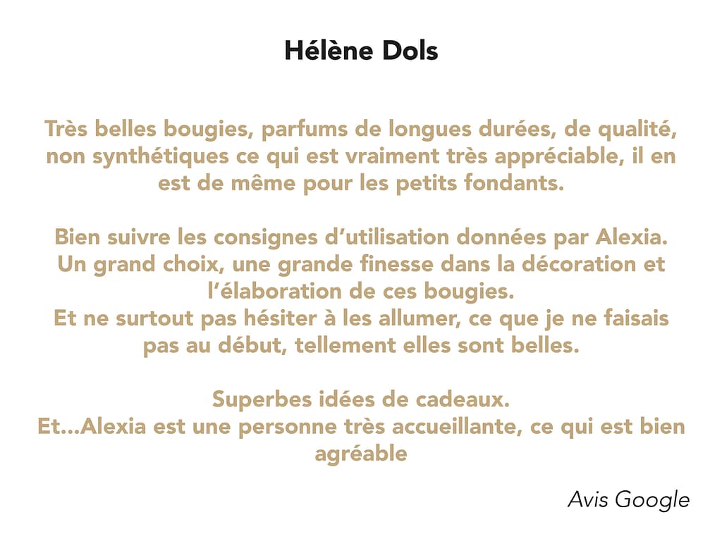 Temoignage Site internet