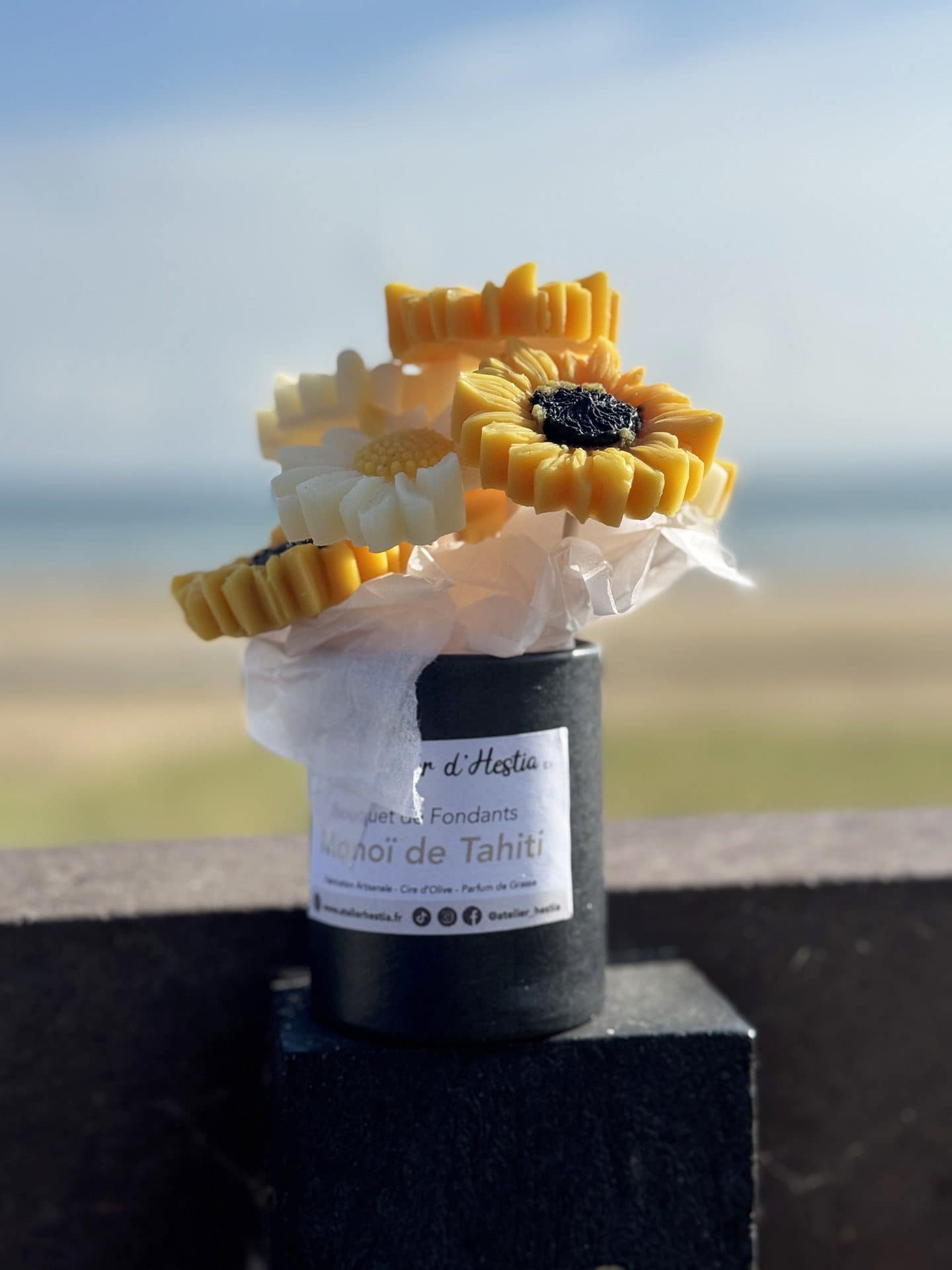 Composition floral Monoï de Tahiti