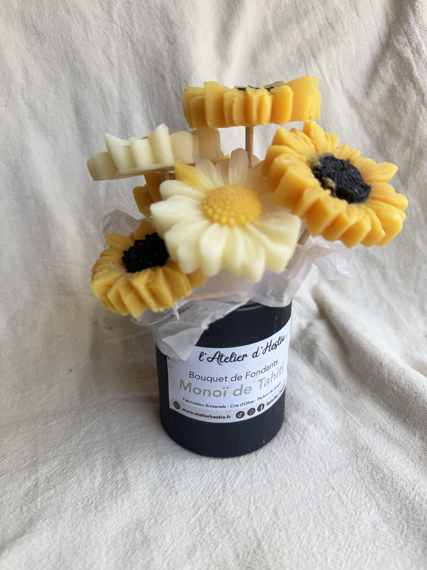 Composition floral Monoï de Tahiti