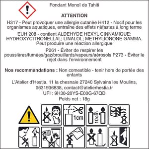 Fondant Monoi de Tahiti