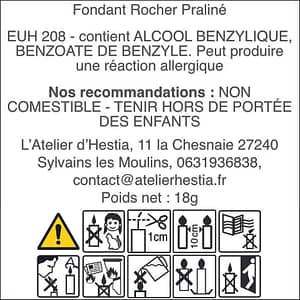 Fondant Rocher Praline