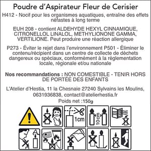 Poudre dAspirateur Fleur de Cerisier