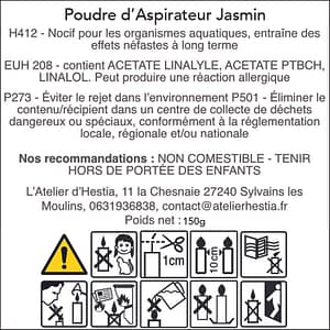 Poudre dAspirateur Jasmin