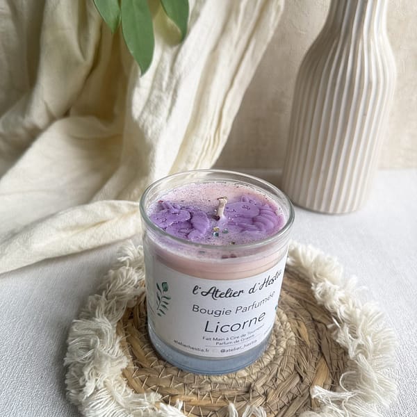 Bougie Licorne