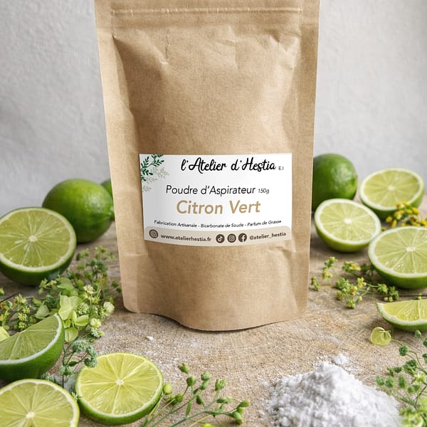 Poudre d’Aspirateur Citron Vert Poudre d'Aspirateur Citron Vert
