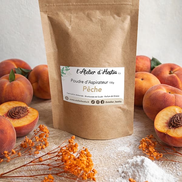 Poudre d’Aspirateur Pêche Poudre d'Aspirateur Pêche