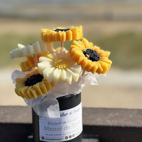 Composition Florale De Fondants Monoï de Tahiti