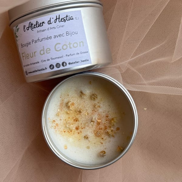 IMG_5558 Bougie Bijou Fleur de Coton - Or