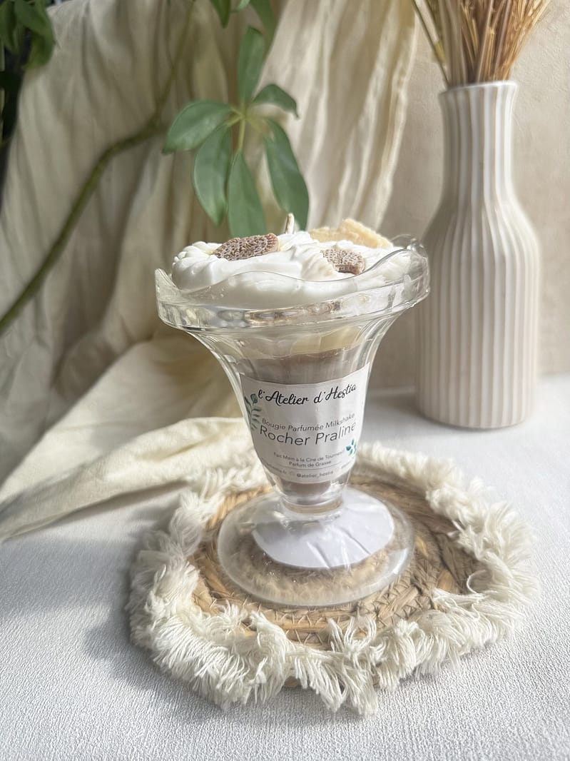 Bougie Milkshake Rocher Praliné – Image 2