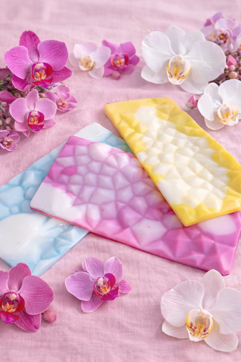 Tablette De Fondants Orchidée