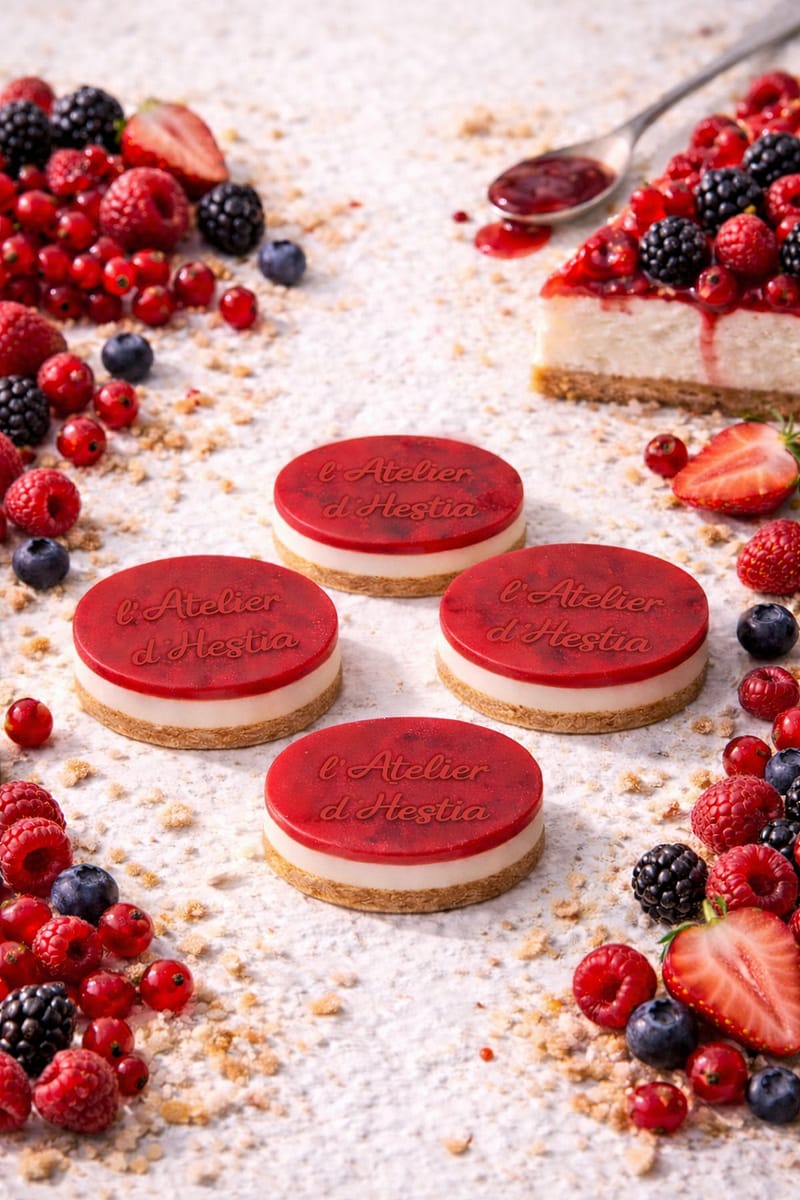 Fondant Parfumé Cheesecake fruits rouges