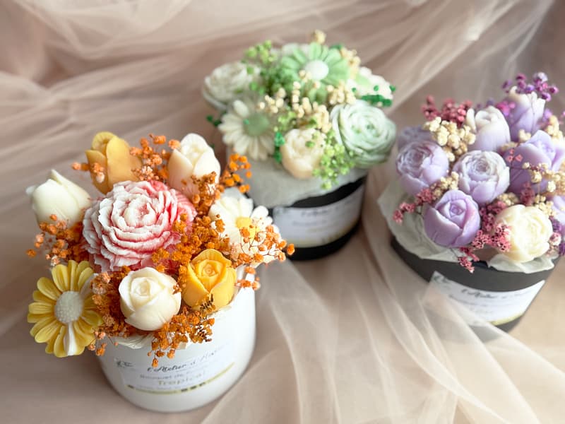 Compositions Florales de Fondants Parfumes scaled