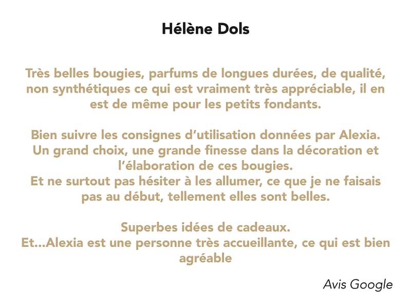 Temoignage Site internet